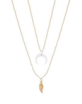Freedom and Moon Necklace