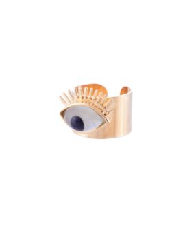 ANILLO TERCER OJO PESTAÑA (TRANSPARENTE)