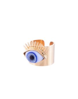 ANILLO TERCER OJO PESTAÑA (AZUL)