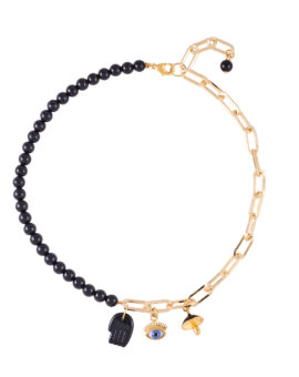COLLAR ONIX CHARMS